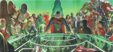 Arte de Alex Ross de Superman en Kingdom Come