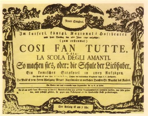 Escena de Così fan tutte