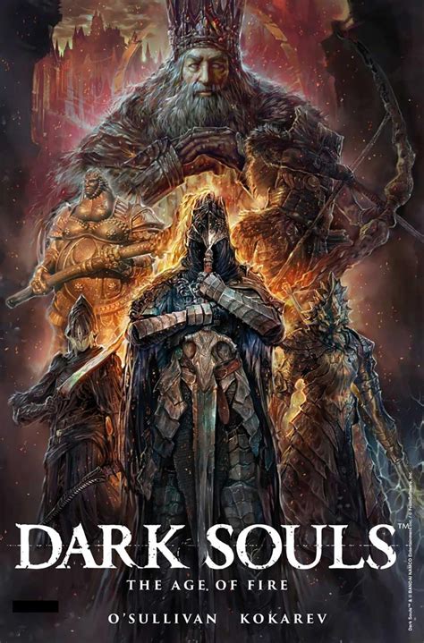 Portada de la novela gráfica de Dark Souls
