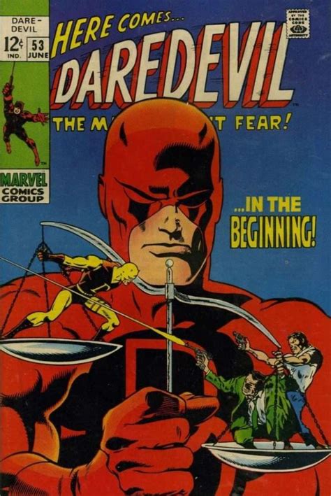 Portada de un cómic de Daredevil