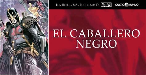 Ilustración de Dane Whitman como el Caballero Negro