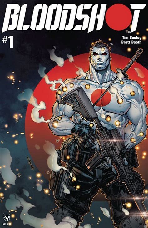 Representación visual de Bloodshot con sus nanitos