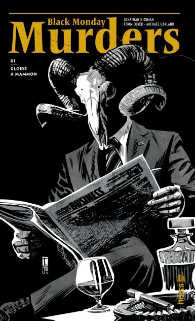 Ilustración de The Black Monday Murders