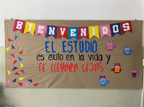 Cartelera del programa Bienvenidos