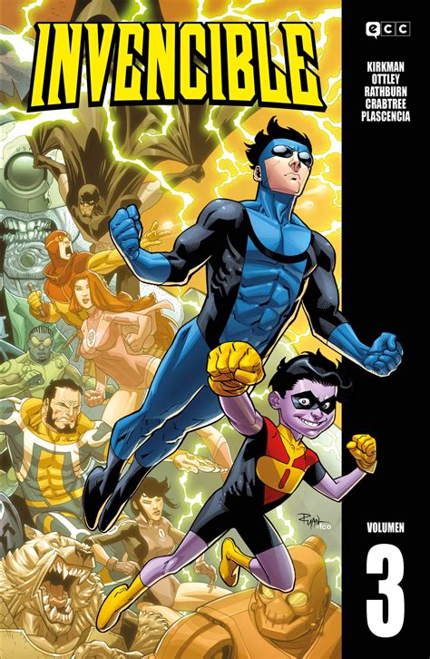 Portada del primer tomo de Invencible