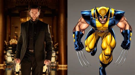 Wolverine con el traje clásico azul y amarillo en Deadpool 3