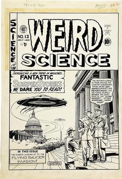 Portada de Weird Science #13