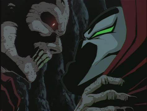 Spawn luchando contra sí mismo