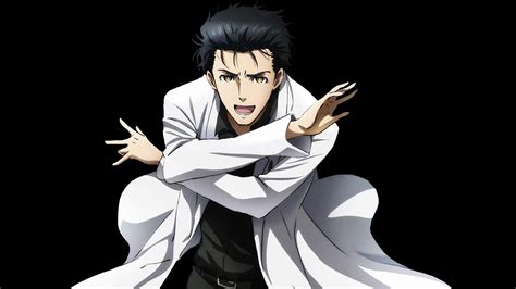 Ilustración de Okabe Rintaro como Hououin Kyouma