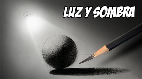Ejemplo de cómo la luz y la sombra definen formas en un dibujo en blanco y negro