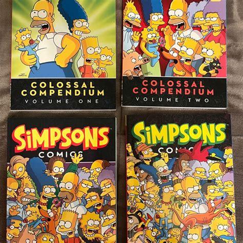 Ilustración del Simpsons Comics Colossal Compendium