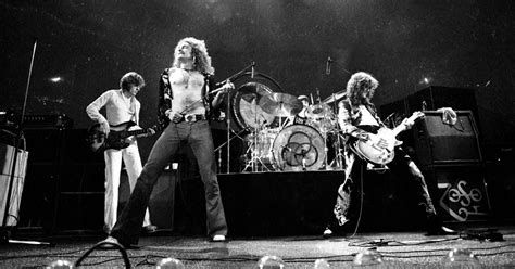 Led Zeppelin en concierto