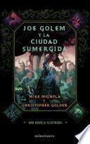 Ilustración de Joe Golem investigando en una ciudad sombría