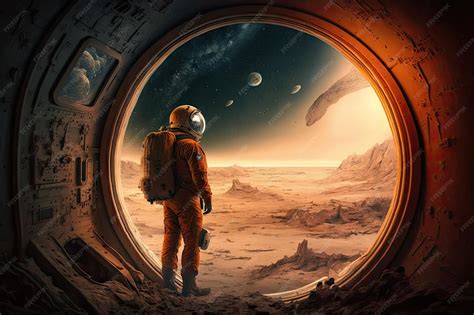 Equipo de científicos explorando un mundo alienígena