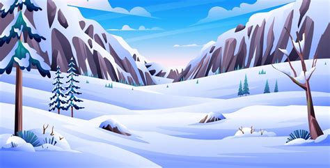 Ilustración detallada de un paisaje de Skim