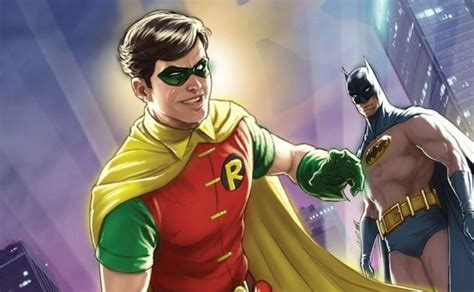 Ilustración de Batman y Robin en un cómic.