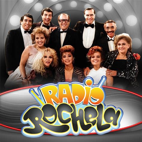 Tito Martínez del Box y el elenco original de Radio Rochela