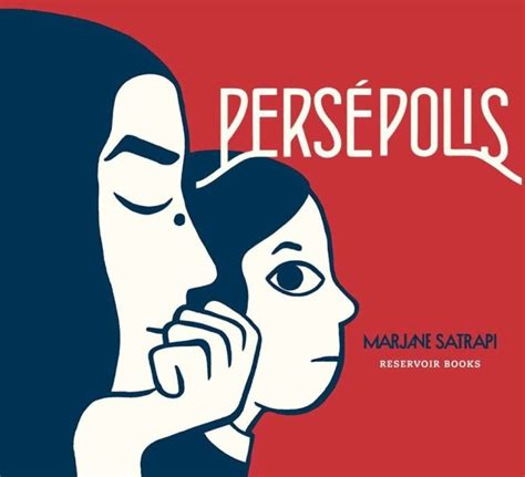 Portada de la novela gráfica Persépolis