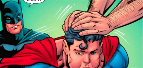 Ilustración de Superman engañando a Mister Mxyzptlk para que diga su nombre al revés.