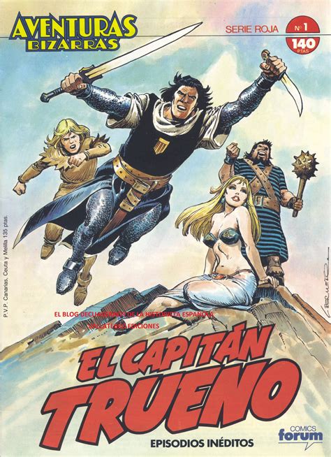 Ilustración de El Capitán Trueno