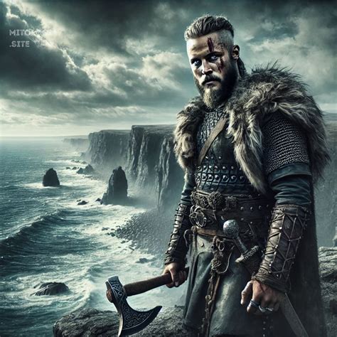 Ragnar Lothbrok como rey vikingo