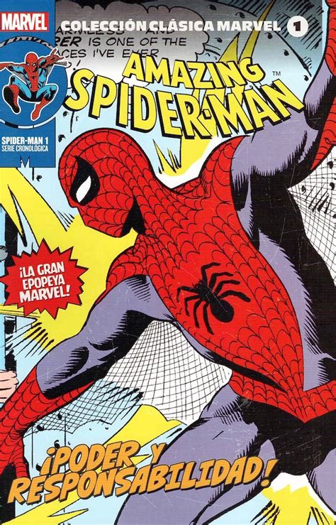 Portada de la colección Biblioteca Marvel de Spiderman