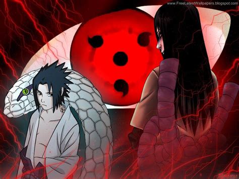 Orochimaru y Sasuke Uchiha
