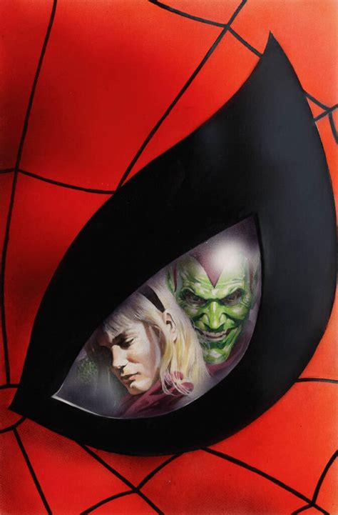 Detalle de arte de Alex Ross mostrando realismo