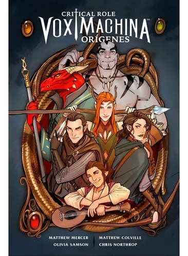 Ilustración de Olivia Samson mostrando a Vox Machina en acción