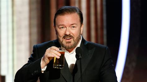 Ricky Gervais en los Globos de Oro