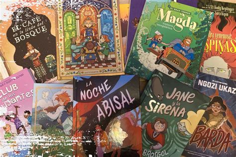 Montaje de portadas de cómics infantiles y juveniles