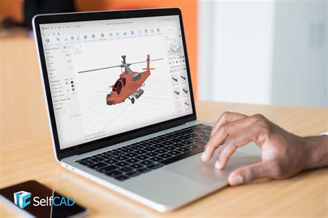 Ilustración de interfaz de software de modelado 3D