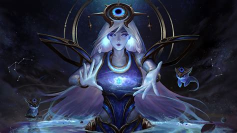 Ilustración de Luxanna de League of Legends