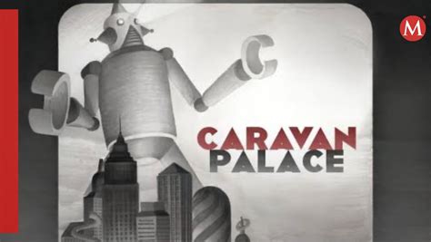 Caravan Palace actuando en vivo