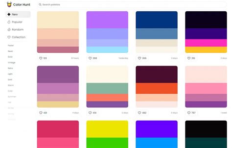 Ejemplo de paleta de colores para personajes antropomórficos