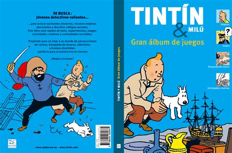 Ilustración de Tintín y Milú en una aventura