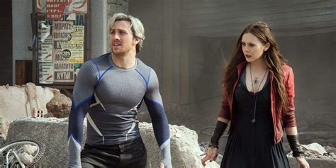 Niños Wanda y Pietro Maximoff en Sokovia
