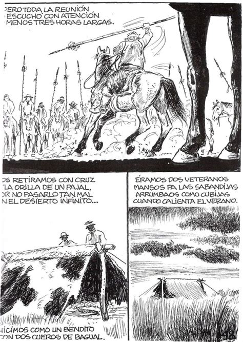 Carlos Casalla dibujando historietas