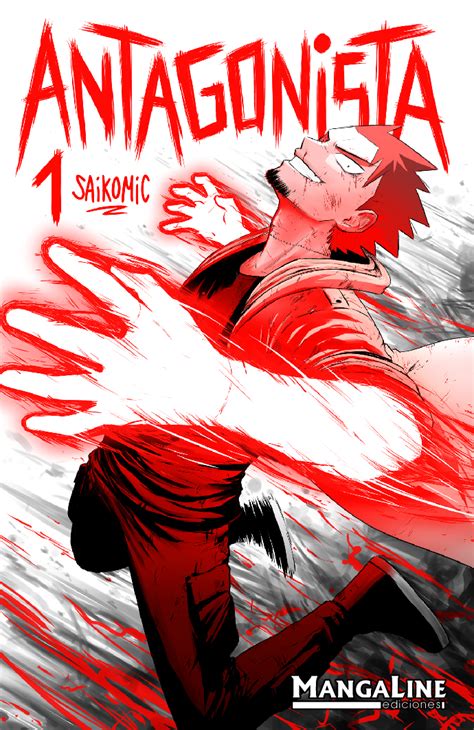 Página de manga de Antagonista mostrando un enfrentamiento