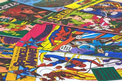Ilustración comparativa de cómic y novela gráfica