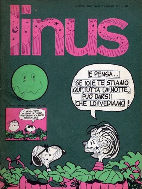 Portada de la revista Linus