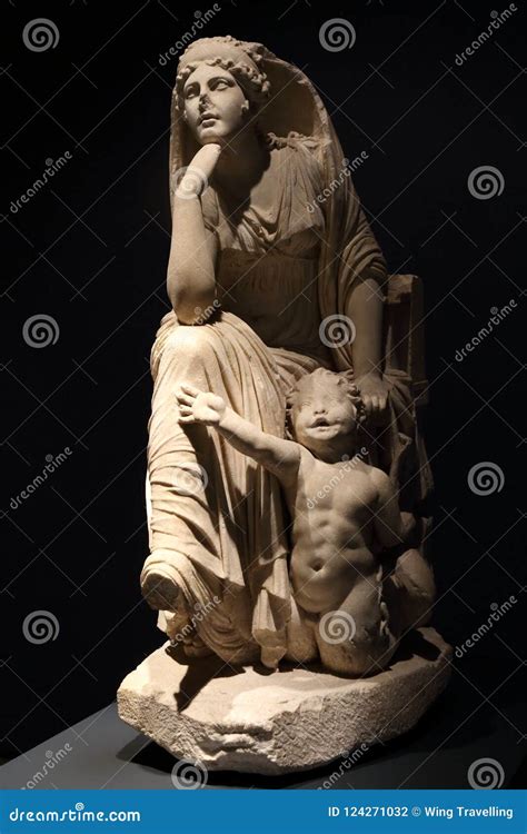 Recreación de estatuas romanas policromadas