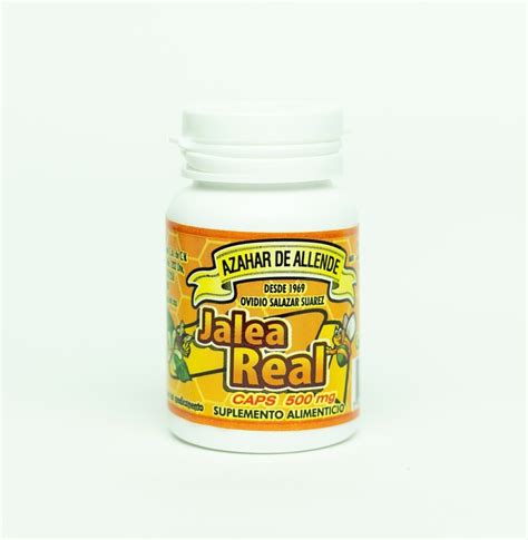 Envases de jalea real: cápsulas, ampollas, perlas