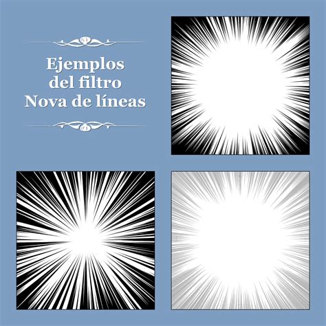 Ejemplo de líneas cinéticas con textura