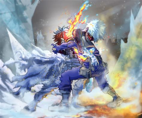 Shoto Todoroki vs. Dabi