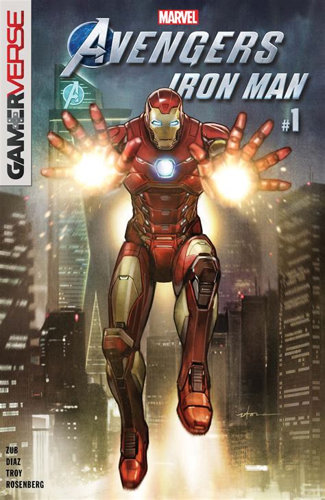 Portada del cómic Marvel's Avengers: Iron Man #1