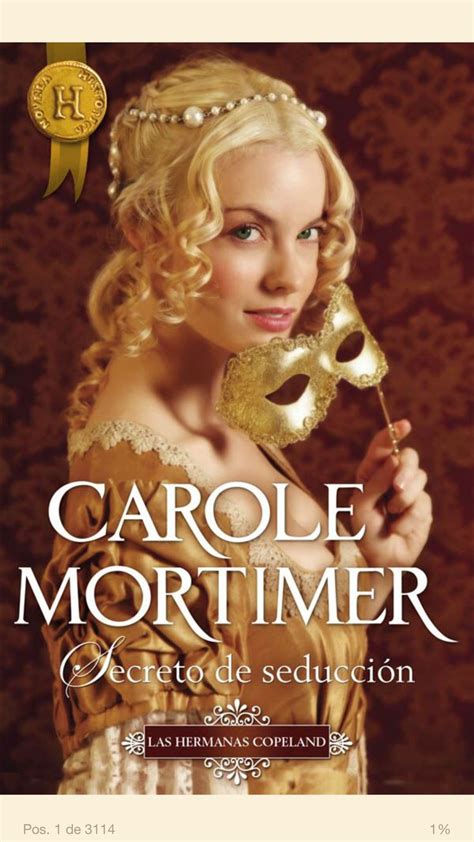 Collage de portadas de novelas de Carole Mortimer