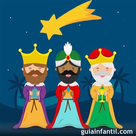 Ilustración de niños descubriendo el secreto de los Reyes Magos