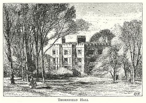 Ilustración de Jane Eyre en Thornfield Hall