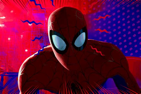 Ilustración de Spider-Man con su sentido arácnido activado